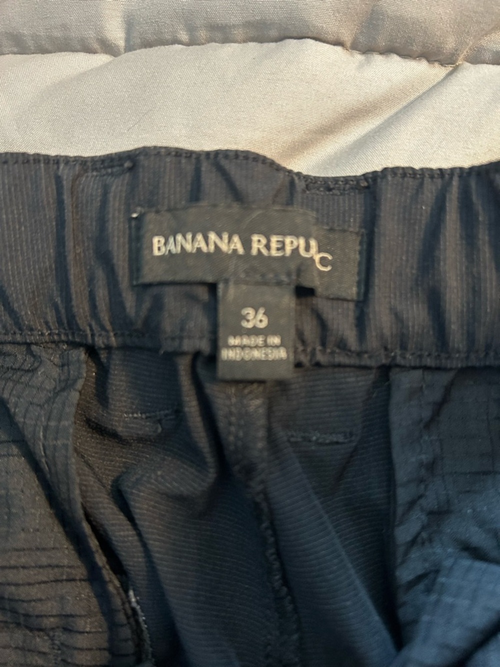 Banana Republic Black Elastic Waist Shorts